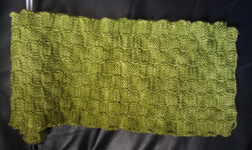 130730 A stitch in time green rug